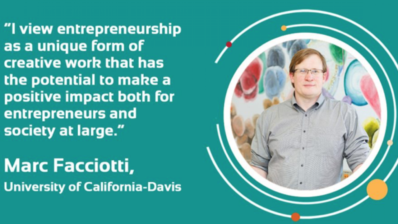 Mark Facciotti UC Davis biomedical rngineering associate professor